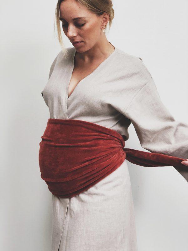 Belly wrap - Velvet stone