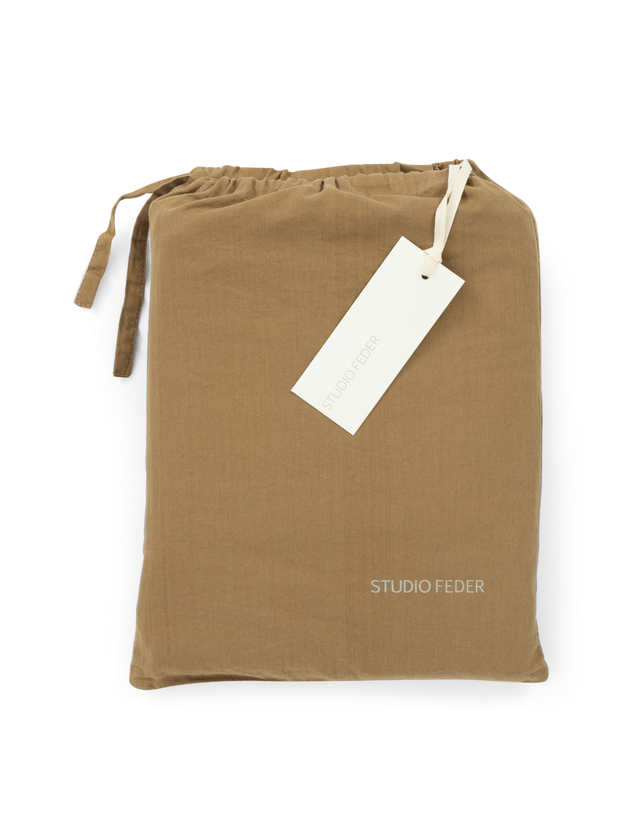 Studio Feder - dekbedovertrek "Khaki"