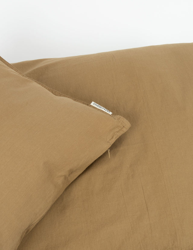 Studio Feder - dekbedovertrek "Khaki"