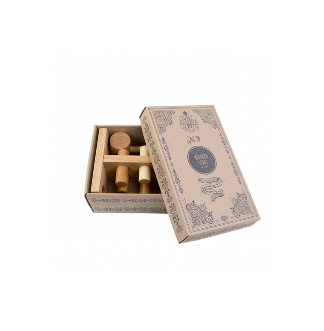 Wooden story - Hamertje tik