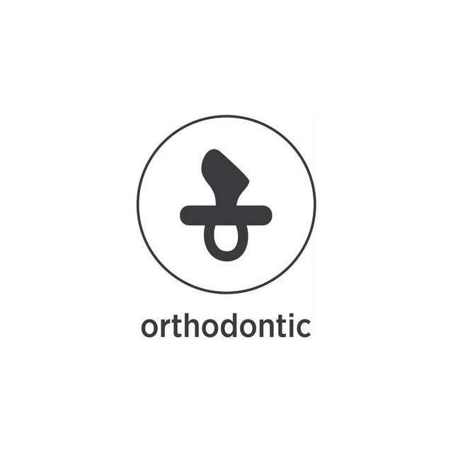 Hevea speen ortho "Tan Beige" - 3-36 MAANDEN