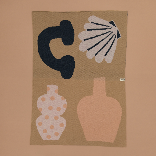 Jordling - Deken Igor wool " Shapes"