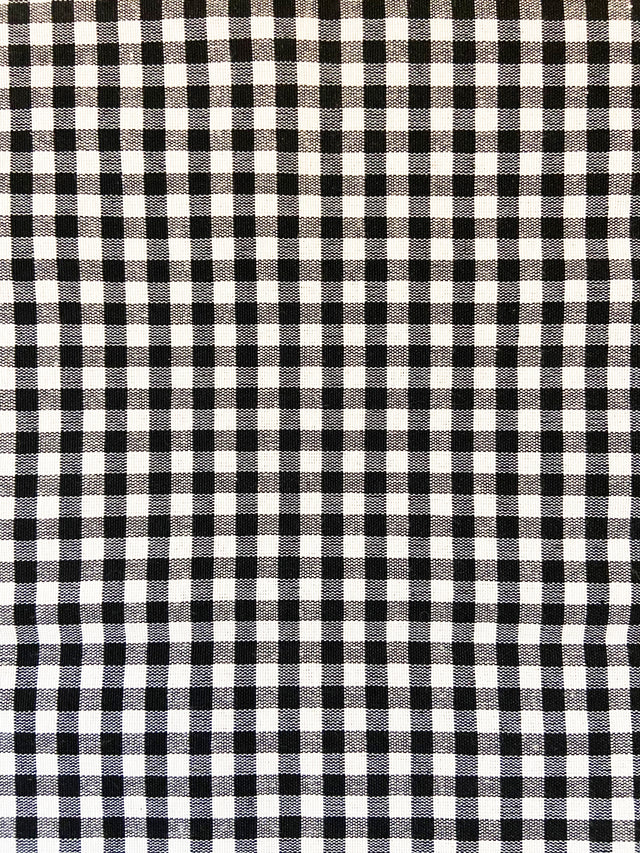 Tré Timber - kussen "Black Vichy"