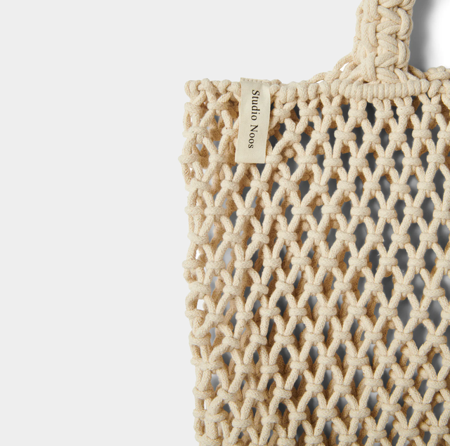 Studio Noos - Mom bag "Macrame neutrall"