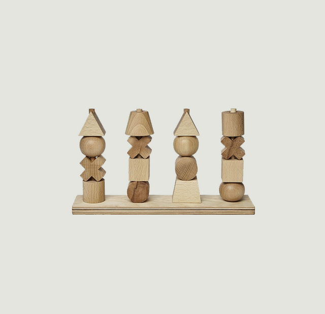 Wooden story - Stapeltoren figuurtjes XL