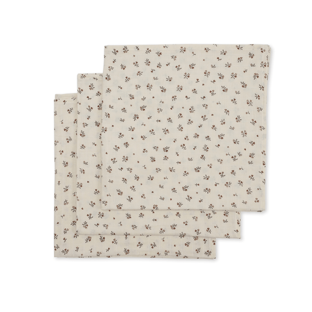 Konges Sløjd - hydrofieldoeken 3-pack "Petit amour"
