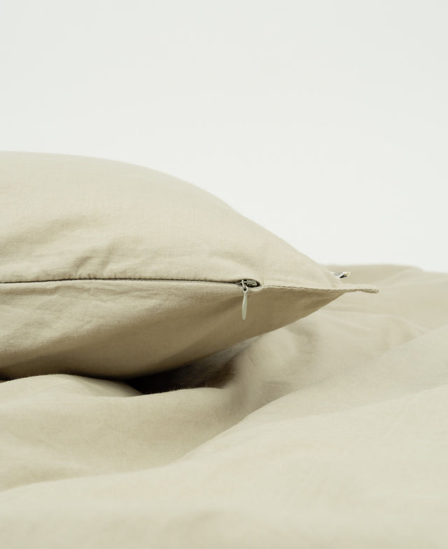 Studio Feder - dekbedovertrek "Moss green"