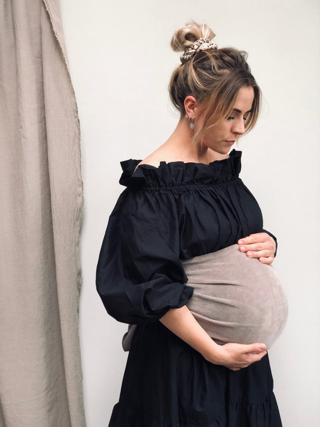 Belly wrap - Velvet taupe