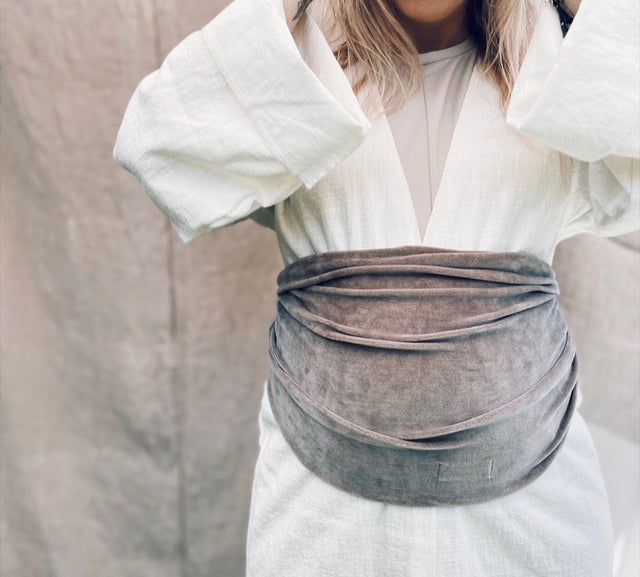 Belly wrap - Velvet taupe