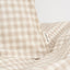 Studio Feder - dekbedovertrek "Gingham oat"