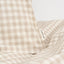 Studio Feder - dekbedovertrek "Gingham oat"