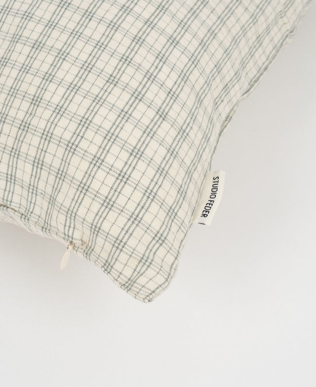 Studio Feder - kussen "Pale check"