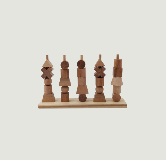 Wooden story - Stapeltoren figuurtjes