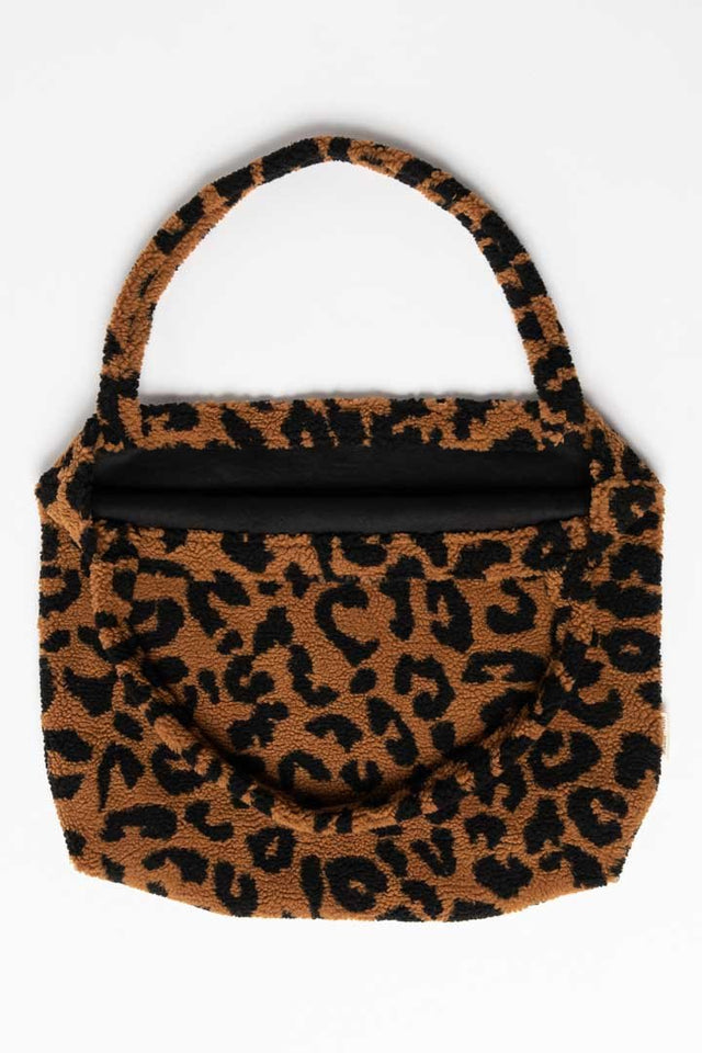 Studio Noos - Mom bag "Teddy leopard brown"