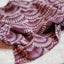 Lemej - voedings shawl "Violet Ice"